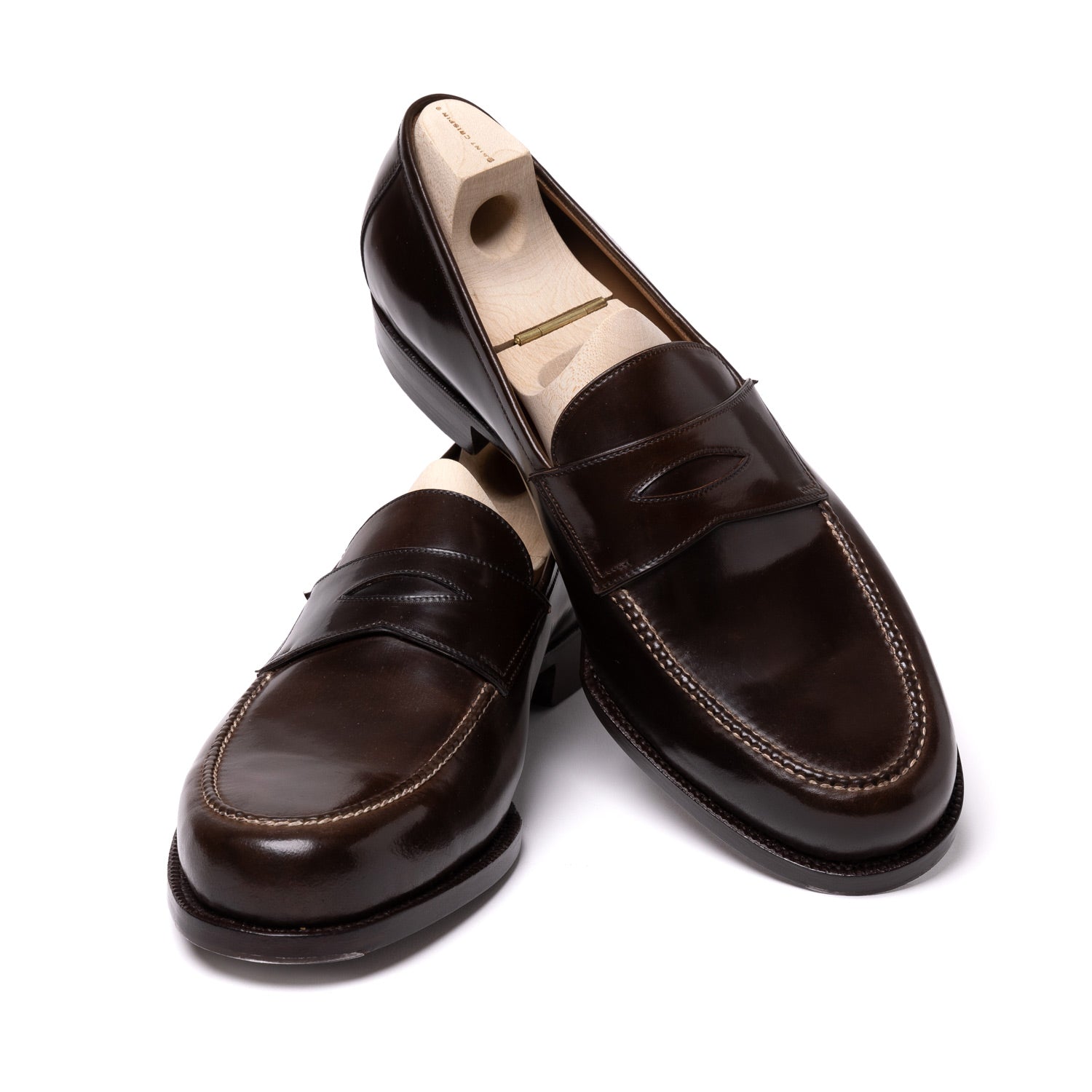 Limited Edition: Loafer "American Casual Penny" aus original Horween Shell Cordovan - reine Handarbeit